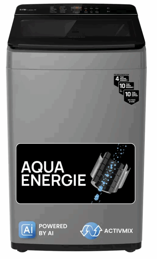 IFB 7 kg 5 Star with Deep Clean Technology, ActivMix, Powered by AI, with Aqua Energie, Soft Close Door, Fully Automatic Top Load Washing Machine Black, Grey  (TL701MG1)